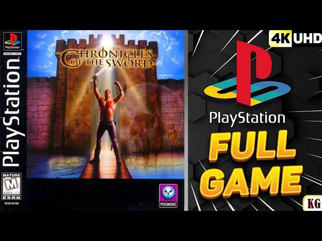 Chronicles of the Sword | PS1 | 4K60ᶠᵖˢ UHD | Longplay Walkthrough Playthrough Full Movie Game