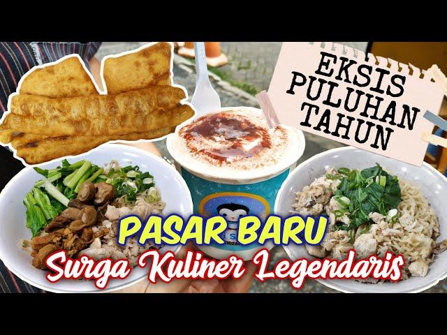 BERBURU KULINER LEGENDARIS PULUHAN TAHUN DI PASAR BARU JAKARTA INDONESIA | JAKARTA FOODIE