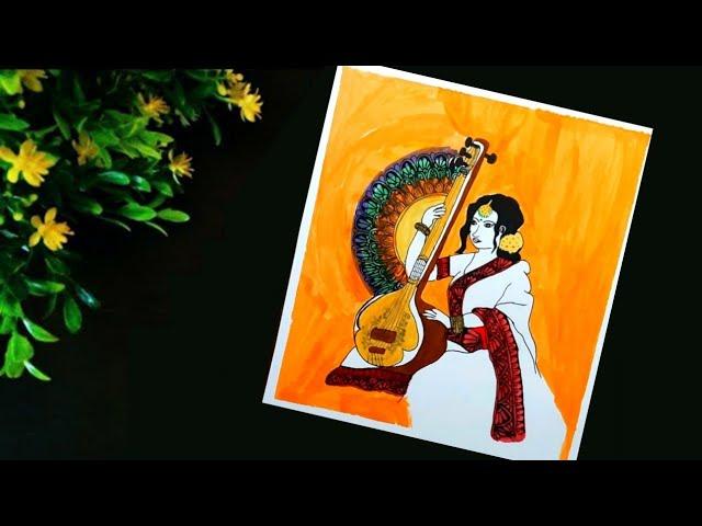 World Music Day || Mandala Art || Doodle Art || Zentangle Art || V Artistica