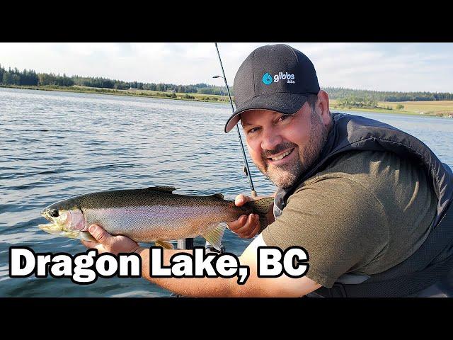 Dragon Lake, BC - Spoon Fishing for Trout