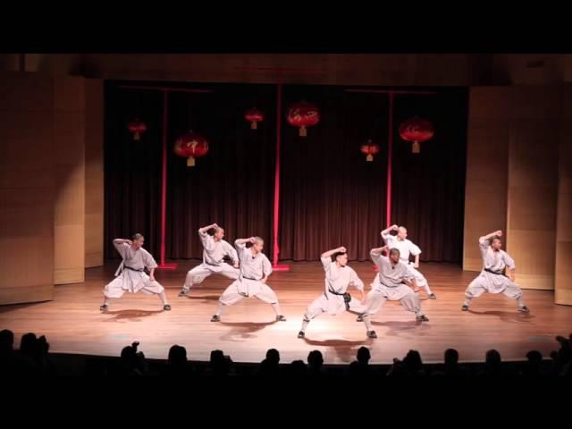 Shaolin Kungfu performance at Huntington library