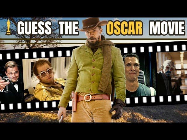 GUESS THE OSCAR MOVIE | Movie Quiz Challenge