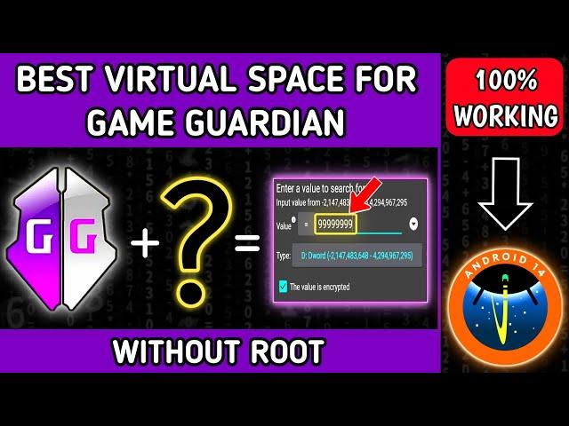 Best Virtual Space for Game Guardian Android 14(No Root) - 2024