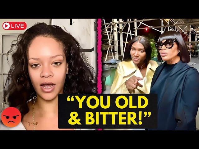 Rihanna RESPONDS To Naomi For Humiliating Her With Law Roach #Rihanna #NaomiCampbell