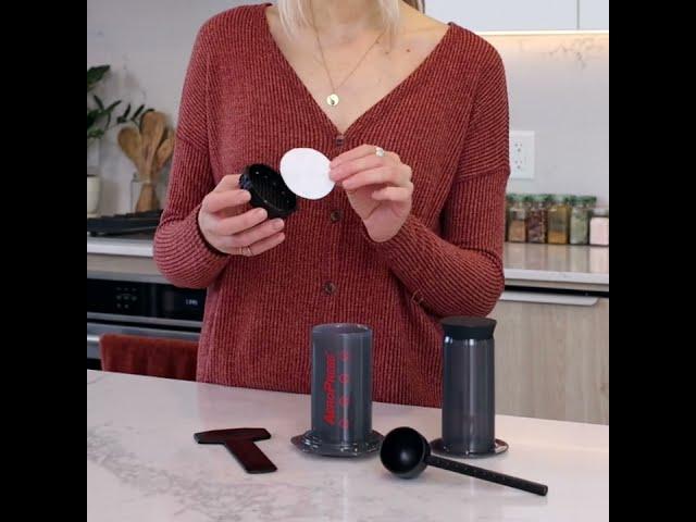 10-Second AeroPress Coffee Maker How-To!