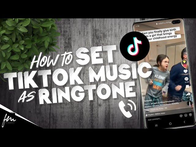 How to set Tiktok music as ringtone on Android