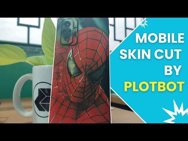 Mobile Skin Cutting By Plotbot laser Cutting Machine | Plotbot | retechlasers