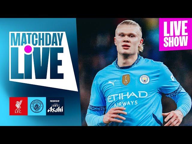 THE CHAMPIONS GO TO ANFIELD | MATCHDAY LIVE | Liverpool vs Man City
