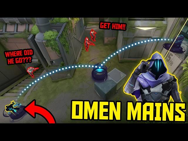 THE POWER OF OMEN - Best Tricks & 200 IQ Outplays - VALORANT