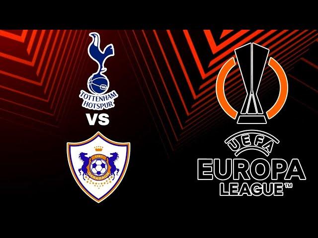 Tottenham 3-0 Qarabag en vivo Europa League