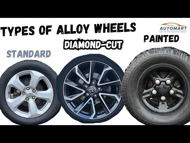 Different Types Of Alloy Wheels, Standard, Diamond-Cut & Painted | Kendal Automart