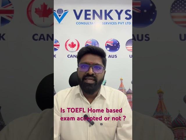 Is home based TOEFL accepted or not ? || TOEFL , Duolingo , IELTS , PTE || Study abroad Telugu