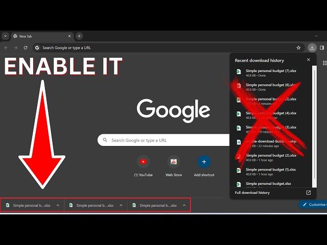 How to Disable Download Bubble Chrome & Restore Download Bar (Chrome)