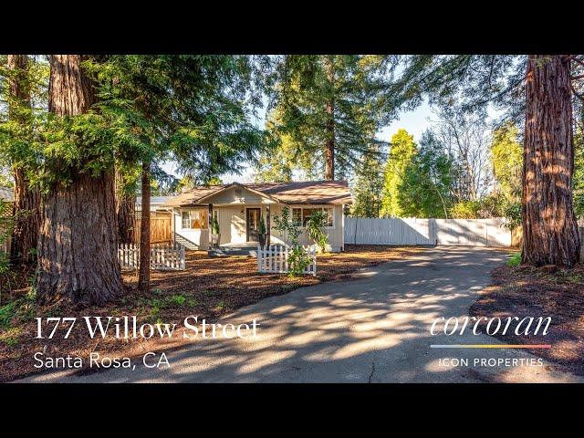 177 Willow Street ~ Santa Rosa Home for Sale