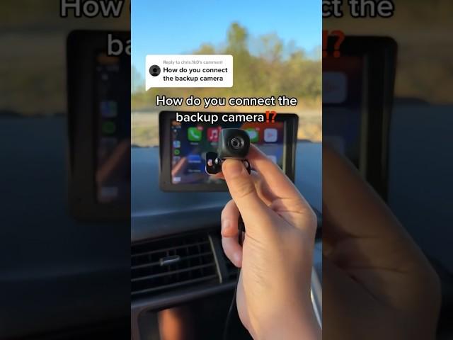 This is how to install our backup camera in less than 5min 