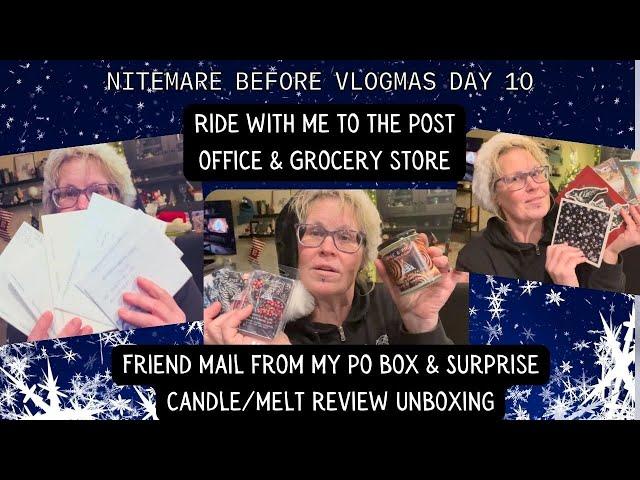 Ride with Me Vlog!  BONUS: PO Box &  Surprise Unboxing Rise & Pine Candle and Melts!