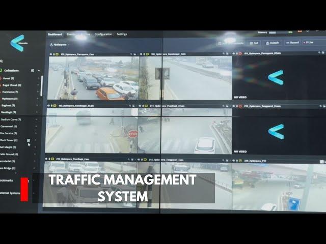 The Intelligent Traffic Management System now fully activated in Srinagar