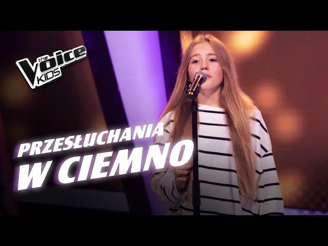 Julia Witulska - „The Power of Love” - Przesłuchania w ciemno | The Voice Kids Poland 8