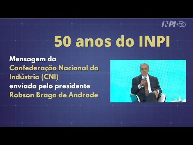 Mensagem da Confederação Nacional da Indústria (CNI)