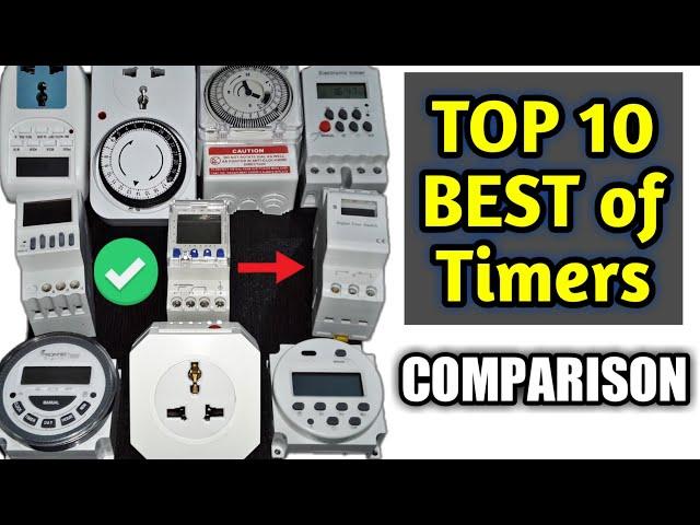 10 Different Timer's Comparison (Mechanical, Analog, Digital), Best Timers in the Market