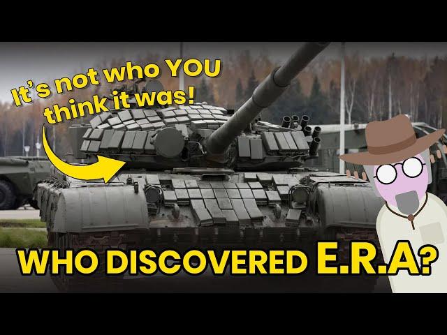 Explosive Reactive Armour - Who REALLY invented it?