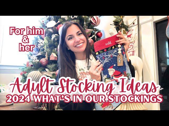 ADULT STOCKING STUFFER IDEAS 2024 | WHAT'S IN MY STOCKING | HUSBAND STOCKING STUFFER IDEAS