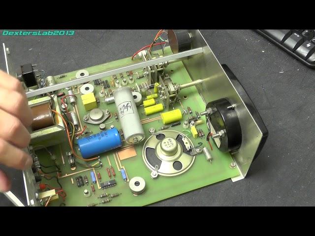 DL152 1970s Panax RM408 Ratemeter Geiger Counter Repair