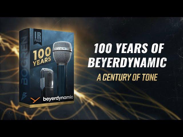 Introducing: 100 years of Beyerdynamic - guitar and bass IR Pack with Kristian Kohle & Jens Bogren