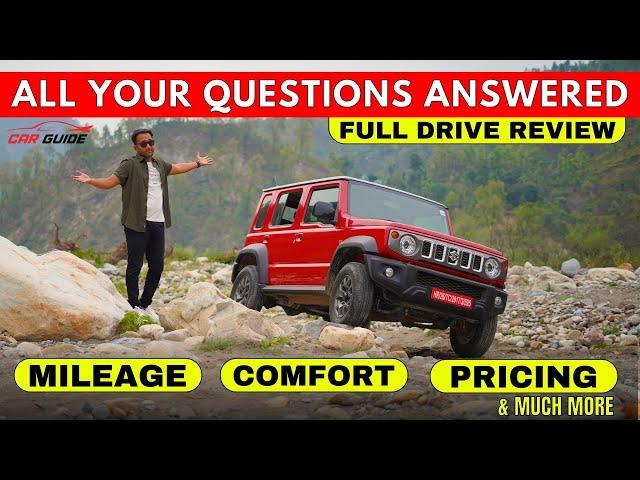 Maruti Suzuki JIMNY Full Drive Review - Real Mileage - Real Comfort - Price ? All in One Video