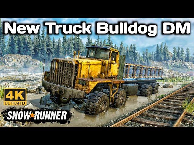 New Truck Bulldog DM In SnowRunner Season 15 #snowrunner #offroad #truck