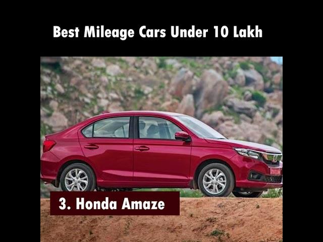 Top 5 Best Mileage Cars Under 10 Lakh in India 2023