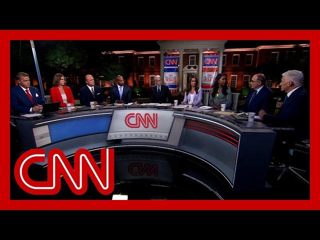 Watch the best analysis moments of CNN's Presidential Debate