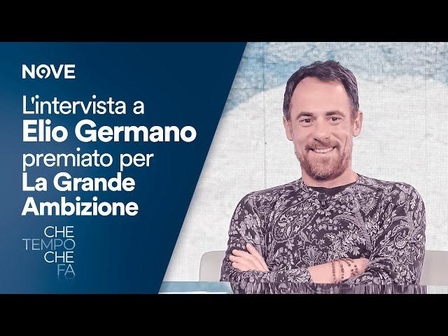 L'intervista a Elio Germano premiato per la "Grande Ambizione" | Che tempo che fa