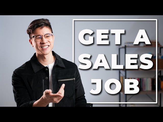 How To Get A Sales Job Without Sales Experience | SaaS Sales, Software Sales & Tech Sales