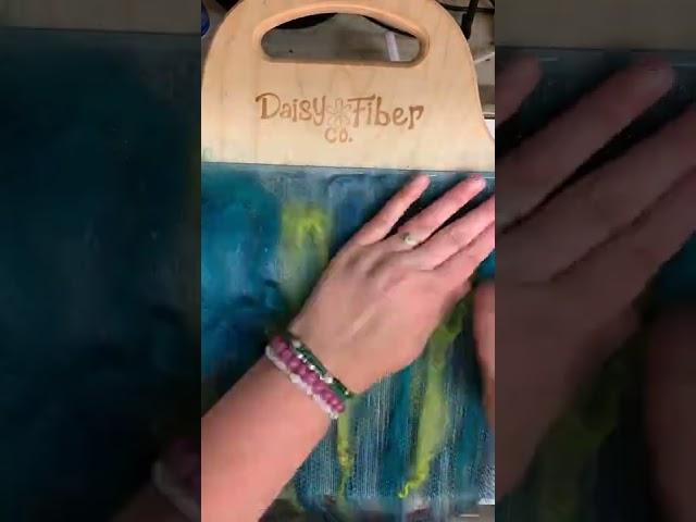 ASMR Fiber Art Blending Board