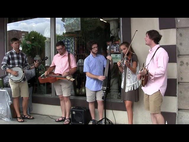 Going To Be Movin- Tennessee Border Bluegrass, Kingsport Busking Festival 7/15/2017