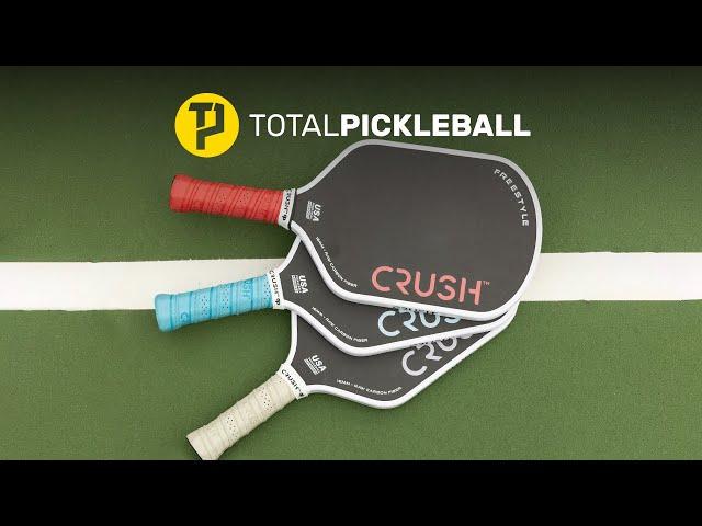 Crush Freestyle 16 Total Pickleball Paddle Review: easy power & spin with good durability