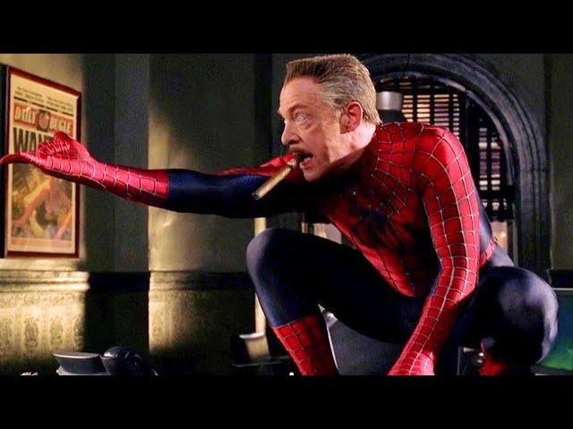 J.J. Jameson Wearing Spider-Man Suit - Deleted Scene - Spider-Man 2.1 (2004) Movie Clip HD