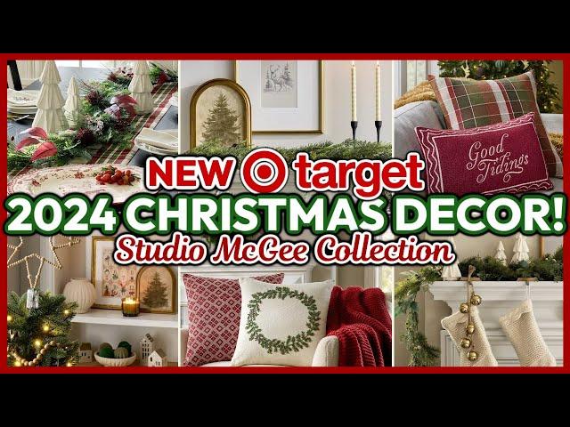 NEW 2024 TARGET STUDIO MCGEE CHRISTMAS DECOR  *JUST RELEASED* | Target Christmas Decorations