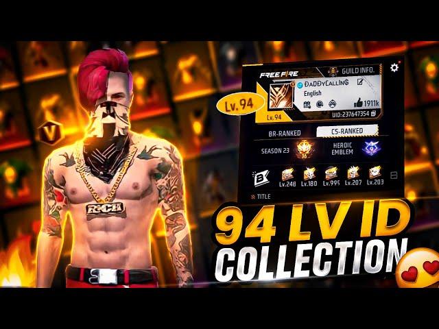 94 LEVEL ID COLLECTION REVEALED ll ALL RARE ITEM 