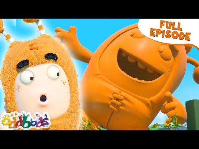 ODDBODS | The Gigantic Statue of Slickety | NEW Full Episode | Cartoon For Kids