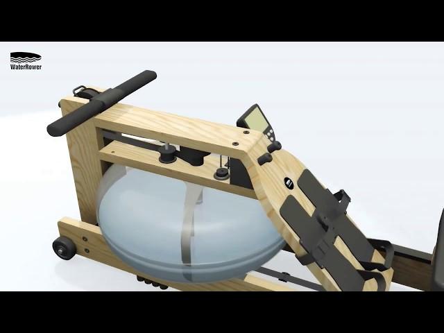 WaterRower: Инструкция по сборке гребного тренажера