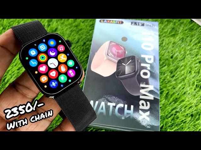 i10 PRO MAX SMARTWATCH | Better than i8 pro max smartwatch & i9 pro max smartwatch