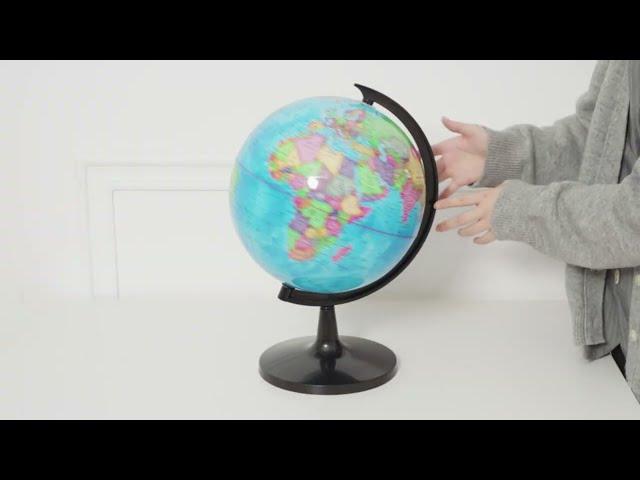 WORLD GLOBE MAP with STAND - gochange