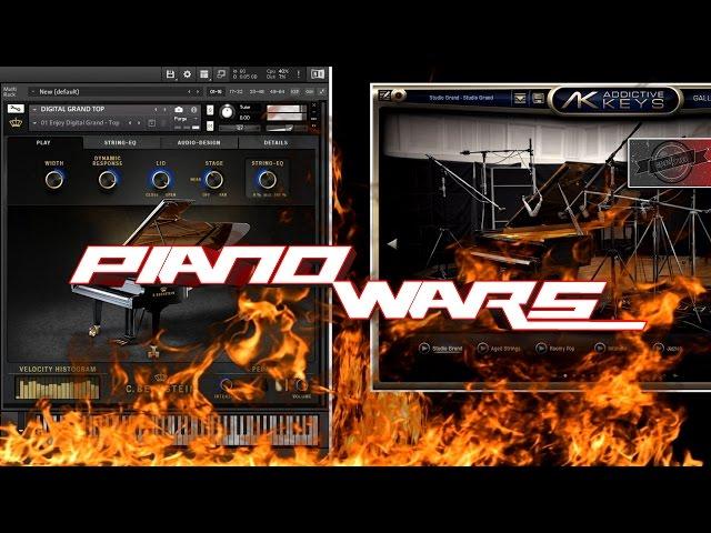 PIANO WARS | C. BECHSTEIN DIGITAL GRAND TOP vs. AK STUDIO GRAND [EP22]