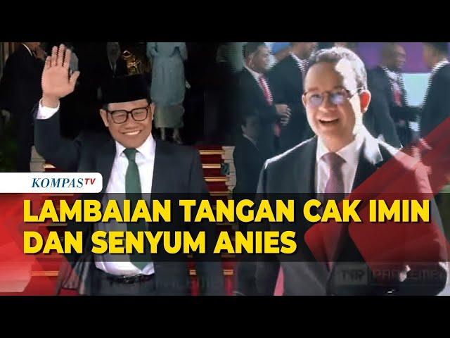 Cak Imin dan Anies Baswedan Hadiri Pelantikan Prabowo-Gibran dengan Senyuman