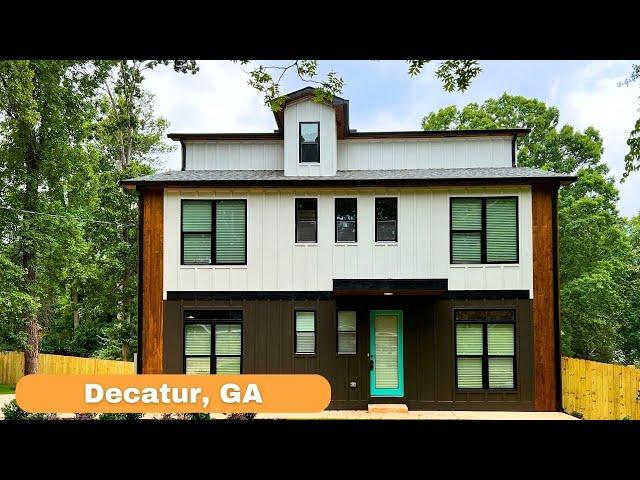 Take a Look Inside this BOLD & BEAUTIFULHome For Sale in Decatur GA - 5 Bedrooms | 4.5 Bathrooms