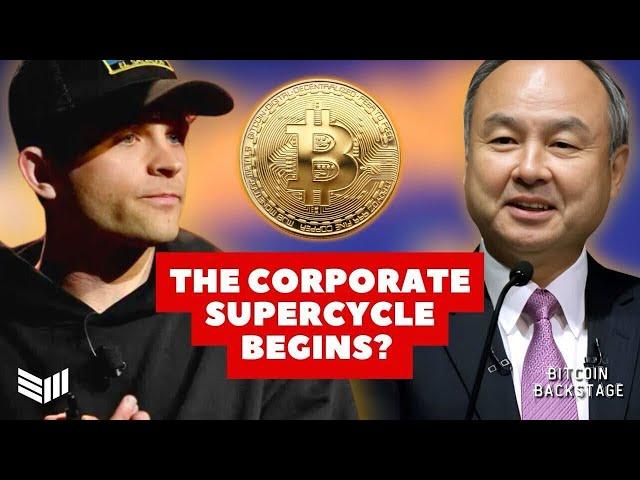 Tether, SoftBank, & Cantor Ignite the Corporate BTC Supercycle | Bitcoin Backstage feat. Cathie Wood