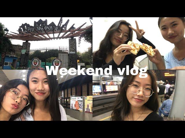 Weekend vlog with sisterLots of fun and eating ️#weekend #sister