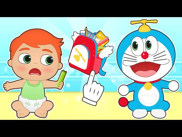 BABIES ALEX AND LILY 🩵 Alex dresses up as Doraemon